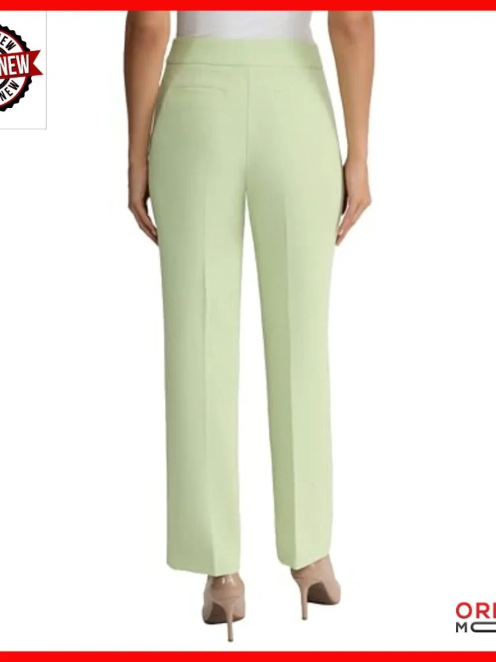 Stretch Crepe Work Pants, Wrinkle-Resistant, Professional Fit